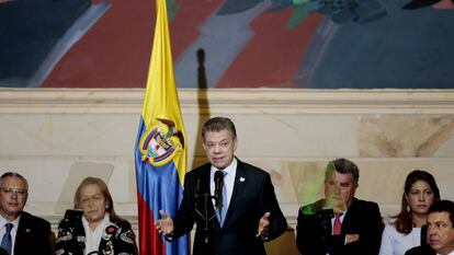 El presidente de Colombia, Juan Manuel Santos.