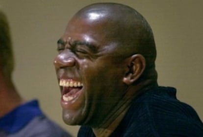 Magic Johnson, en una imagen de archivo