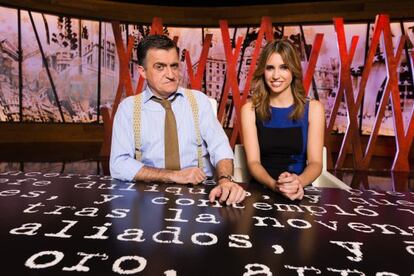 El Gran Wyoming y Sandra Sabatés, presentadores de El Intermedio