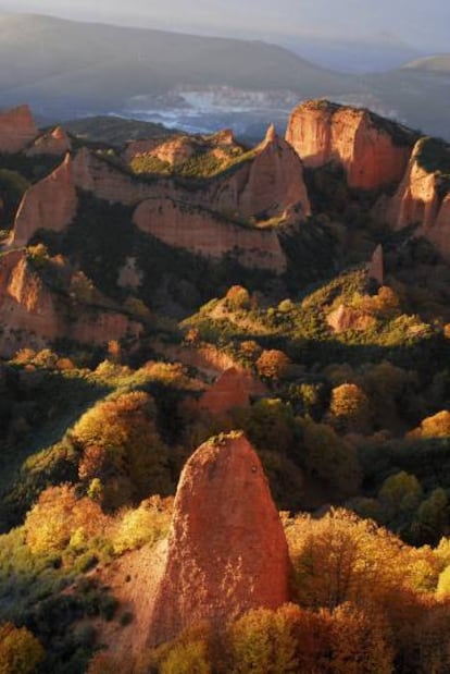 Las Médulas in El Bierzo (León).