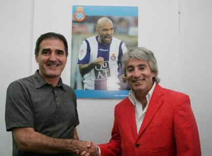 El director deportivo del Espanyol y el representante del jugador certifican el acuerdo
