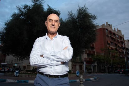 Juan Carlos García Calvo, superviviente de un cáncer de páncreas, en Alicante.