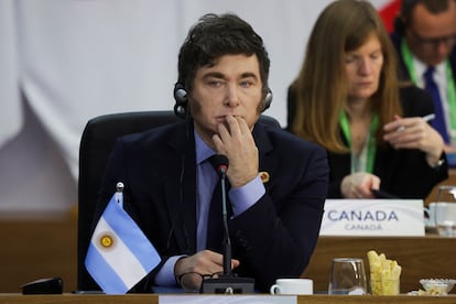 El presidente de Argentina, Javier Milei, uno de los invitados polmicos a esta cumbre. 