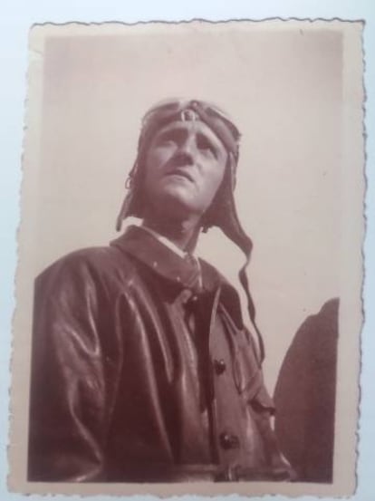 L'aviador Vicente Pinar. (