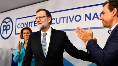 Mariano Rajoy ha anunciado hoy su dimisión como líder del PP.