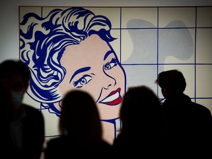 La obra de Lichtenstein con la que se cierra la exposición de Arte americano en el Museo Thyssen de Madrid.