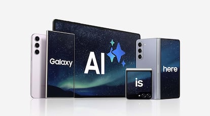 Dispositivos de Samsung con AI