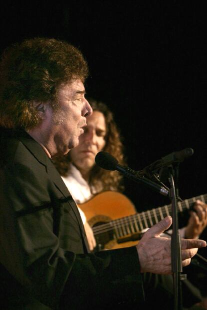 Enrique Morente en el CCCB, en 2009.