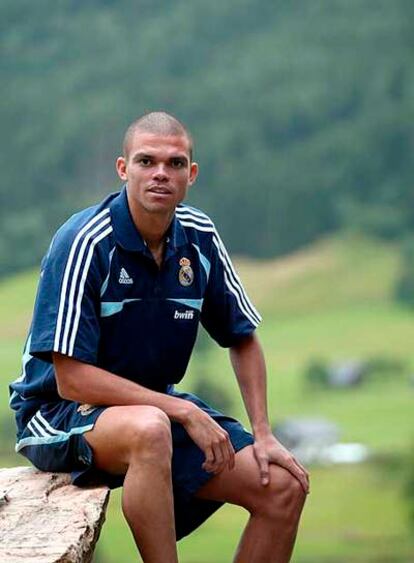 Pepe, durante la pretemporada en Austria.