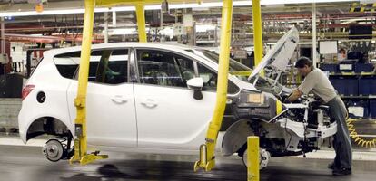 La f&aacute;brica de Opel en Figueruelas