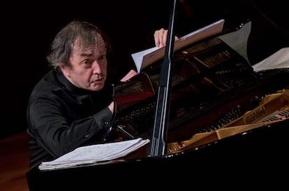 Pierre-Laurent Aimard durante la interpretación de 'Le Traquet Stapazin', de Olivier Messiaen.