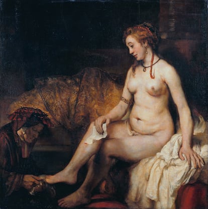 'Betsabé con la carta de David', de Rembrandt.