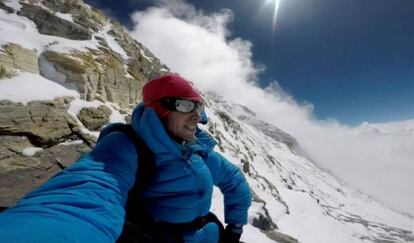 Kilian Jornet, en el Everest.