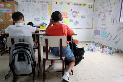 Colegio concertado en el barrio de Arturo Soria de Madrid. 