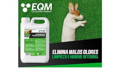 El limpiador de césped artificial más vendido en Amazon.