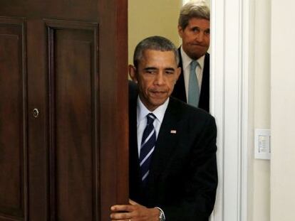 Barack Obama i John Kerry, fa uns dies a la Casa Blanca.