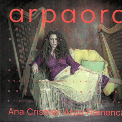Portada del disco Arpaora de Ana Crismán