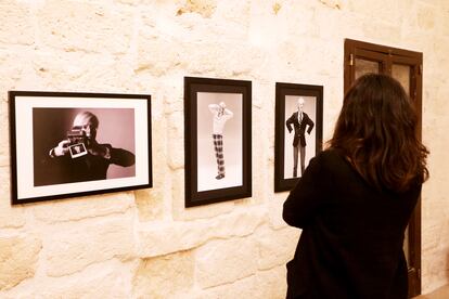 Fotografías de Oliviero Toscani en Monopoli (Italia), en 2023.