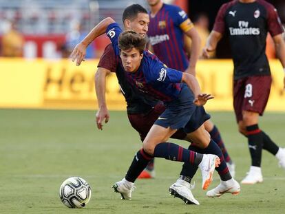 Mauri hace falta sobre Riqui Puig