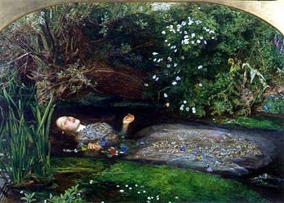 <i>Ofelia </i>(1851-52), de John Everett Millais.