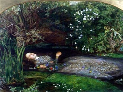 <i>Ofelia </i>(1851-52), de John Everett Millais.