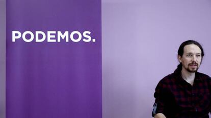 El secretario general de Podemos, Pablo Iglesias.