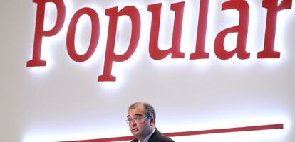 El presidente de Banco Popular, &Aacute;ngel Ron.