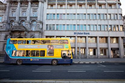 Oficinas del Banco Ulster en Dublín.