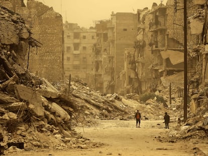La ciudad de Alepo, en marzo de 2017