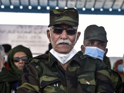 Brahim Gali, líder del Frente Polisario, en una imagen del pasado febrero.