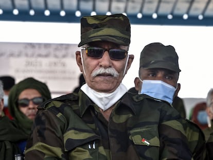 Brahim Gali, líder del Frente Polisario y presidente de la República Árabe Saharaui Democrática (RASD), en una imagen de febrero pasado.