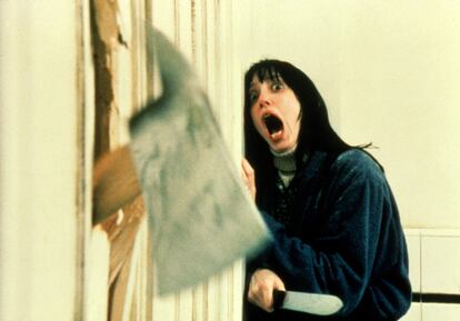 Shelley Duvall en un fotograma de ‘El Resplandor’.