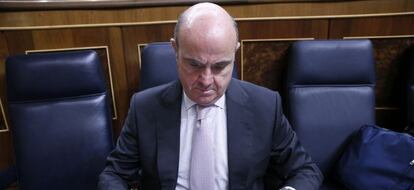 El ministro de Economía, Industria y Competitividad, Luis de Guindos. EFE/Archivo