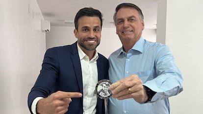 Pablo Mar?al y Jair Bolsonaro