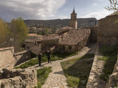 Miravete de la Sierra, un pueblo de Teruel con tan solo seis habitantes.