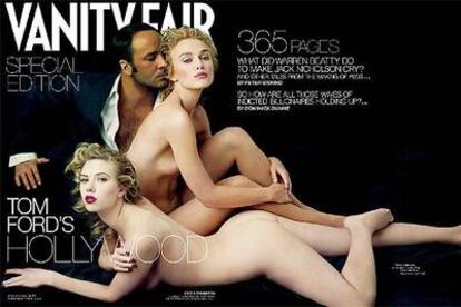 Portada del último número de la revista <i>Vanity Fair</i>.