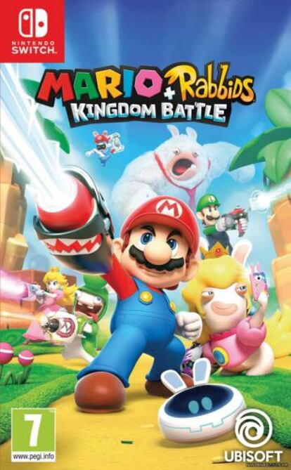 Póster de 'Mario rabbids. Kingdom battle'.