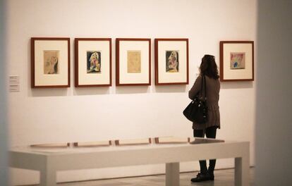 Exposicion 'Piedad y terror en picasso: el camino a Guernica' en el museo Reina Sofía.