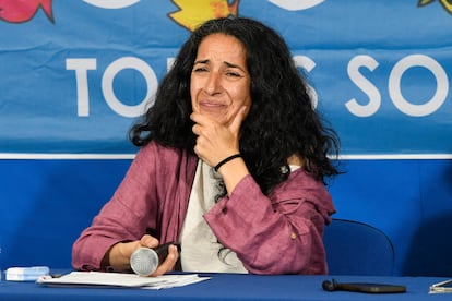 Patricia Ramírez, este miércoles en Almería.