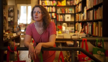 La escritora y 'tarotista' Jessa Crispin en Barcelona.
