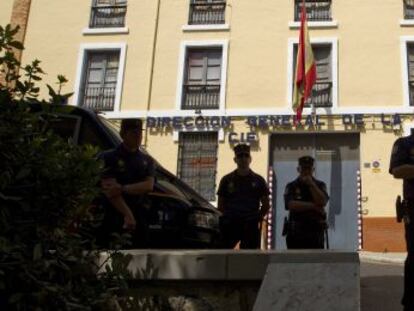 Fachada del CIE de M&aacute;laga. 