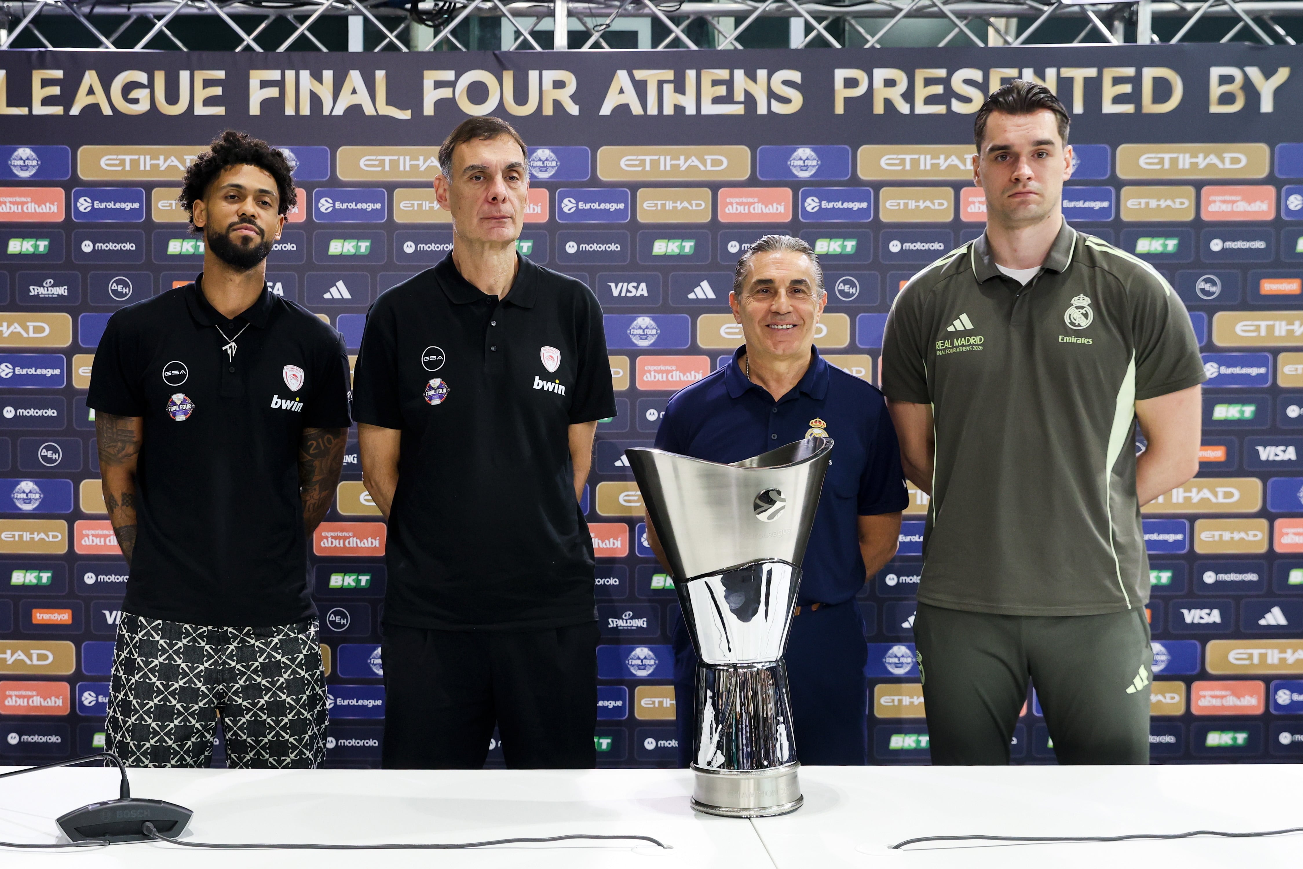 El Olympiacos y el Real Madrid reeditan en Atenas la final de las finales en la Euroliga