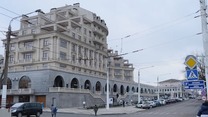 Vista de Tiraspol, en la regin de Transnistria.