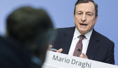 El presidente del BCE, Mario Draghi.