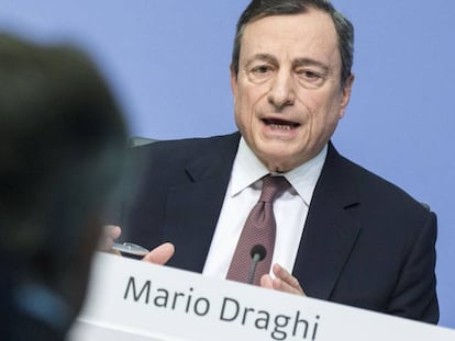 El presidente del BCE, Mario Draghi.