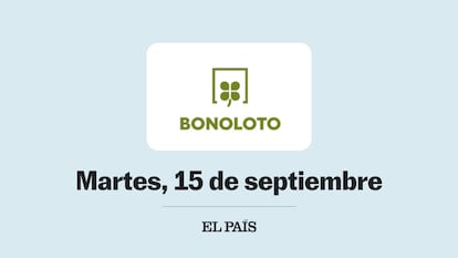 Bonoloto comprobar sorteo del martes 15 de septiembre de 2026