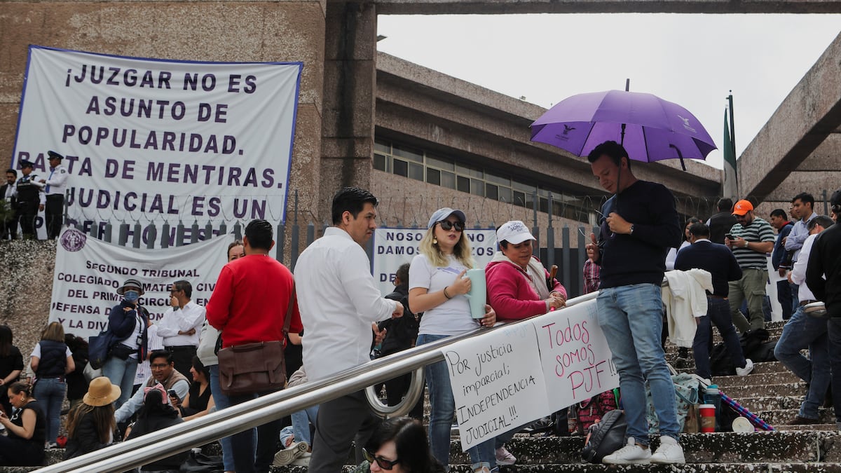La reforma judicial divide a los trabajadores del sector | EL PAÍS México