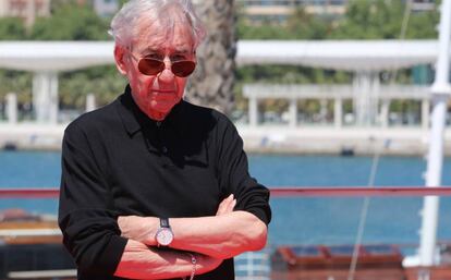 Pepe Sacristán, en el festival de Málaga.