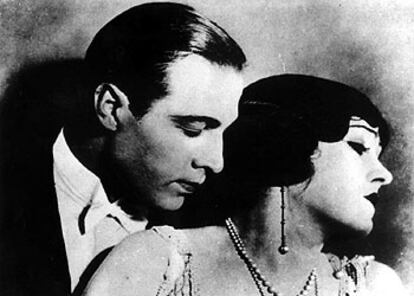 Rodolfo Valentino y Gloria Swanson.