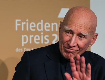 Salgado, durante una entrevista en Fráncfort, en 2019.